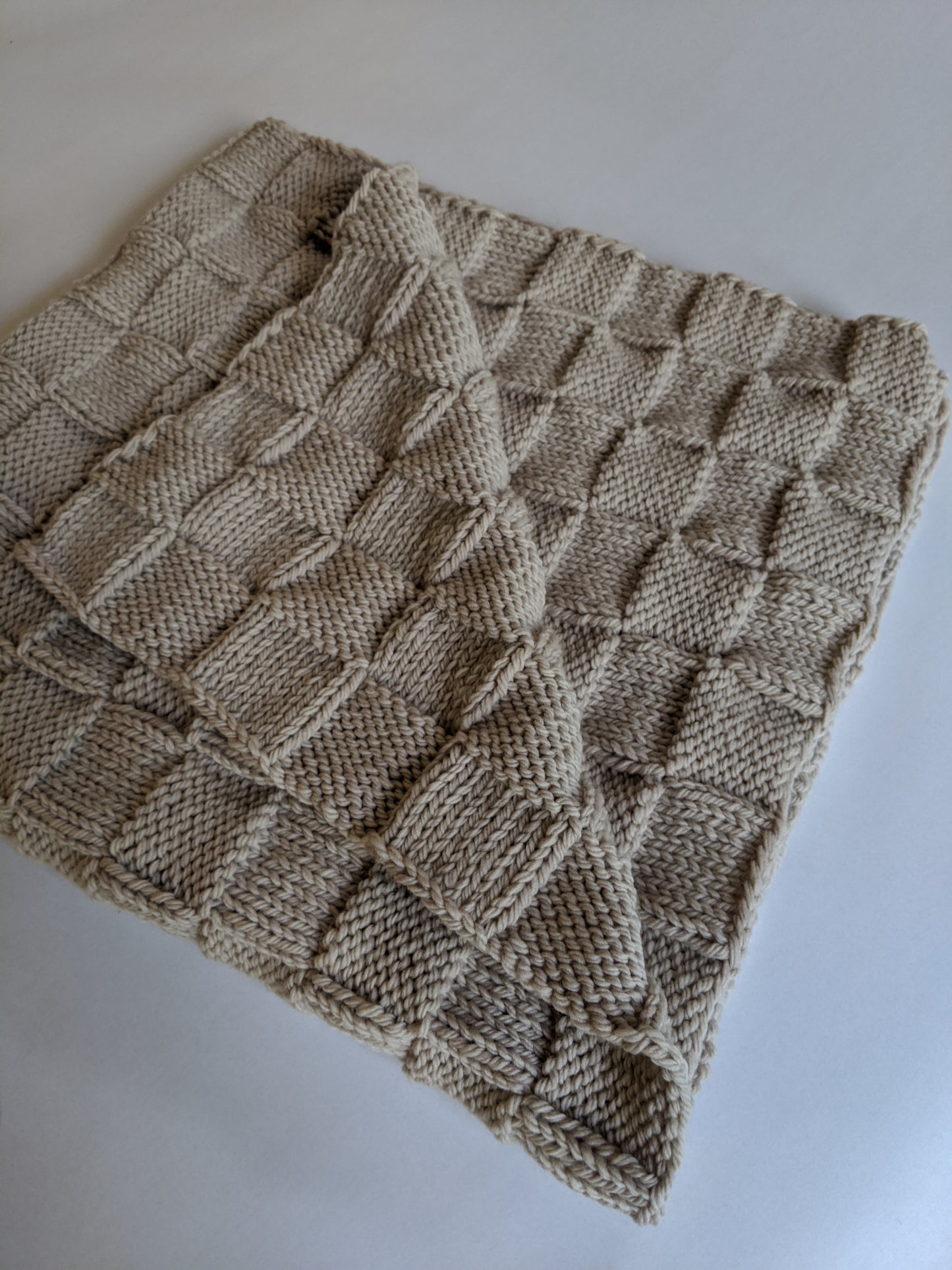 Classic Checkered Baby Blanket