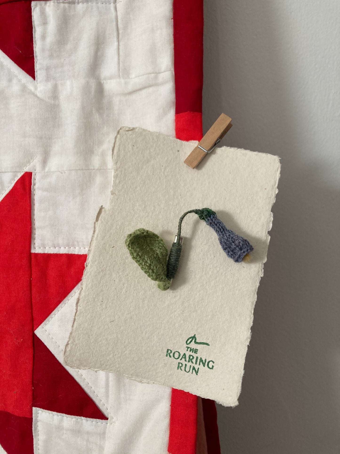 Virginia Bluebell Stem Pin