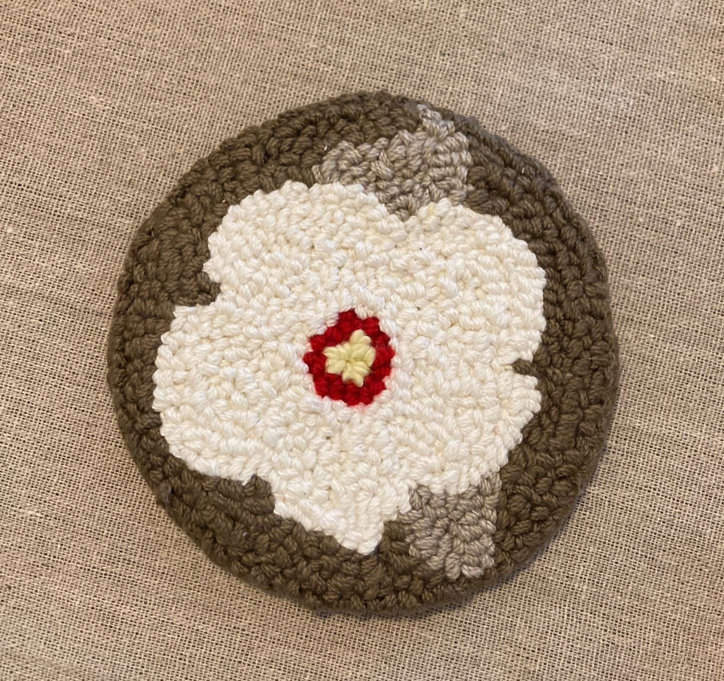 Swamp Rose Mallow Punch Coaster