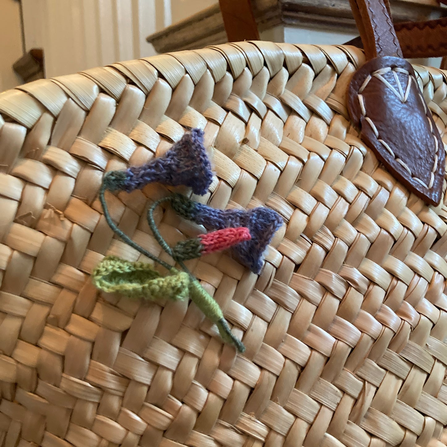 Mini Virginia Bluebell Stem Pin
