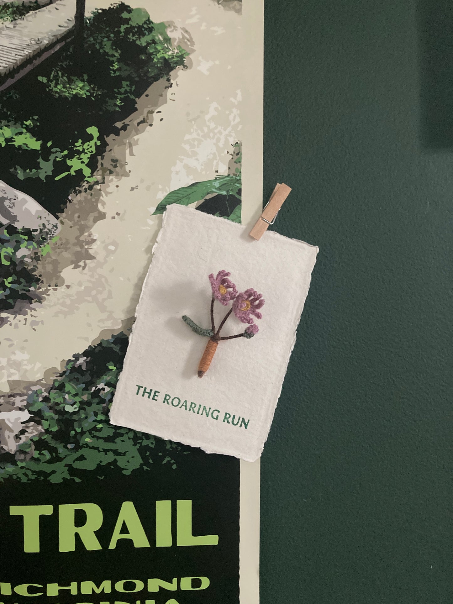 Mini New England Aster Pin