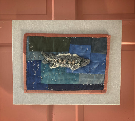 Sturgeon Patchwork Art Quilt